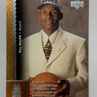 Ray Allen 1996 1997 Upper Deck Series Mint Rookie Card #69