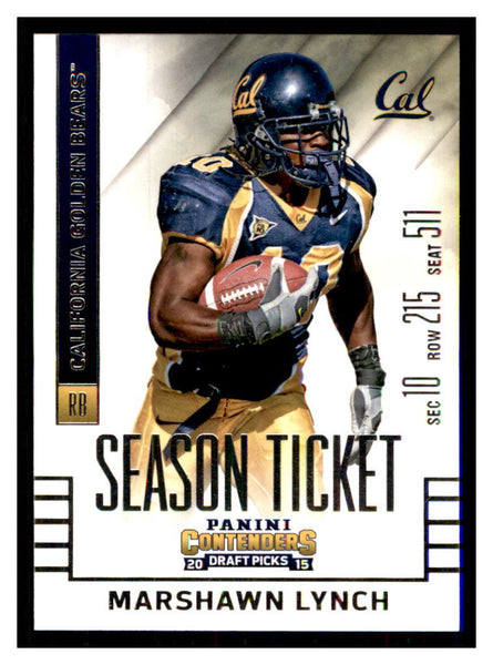 : 2008 Donruss Classics Membership #4 Marshawn Lynch