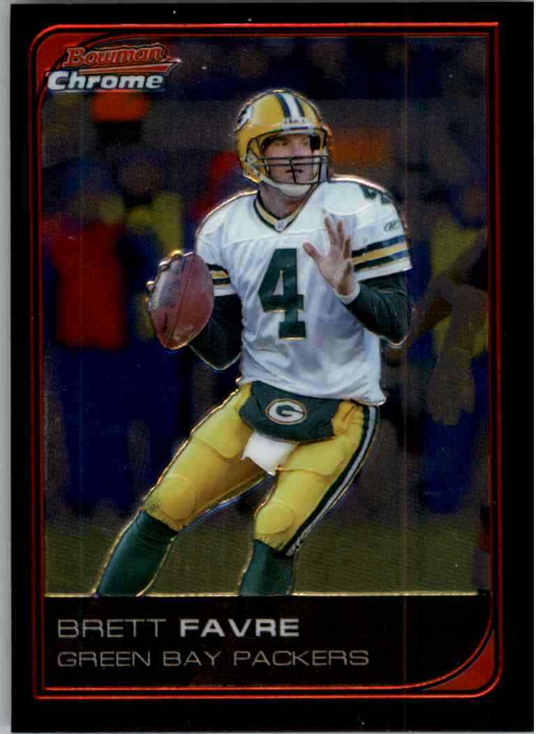 Brett Favre 2006 Bowman Chrome Series Mint Card #163