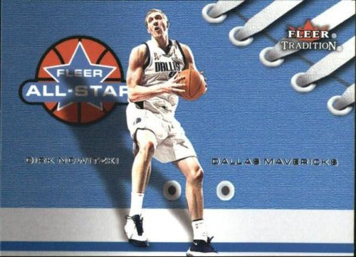 Dirk Nowitzki 2002 2003 Fleer Tradition All-Stars Series Mint Card  #AS10