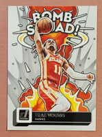 Trae Young 2022 2023 Panini Donruss Bomb Squad Series Mint Card #11
