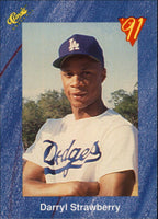 Darryl Strawberry 1991 Classic Update Blue Series Mint Card #T68
