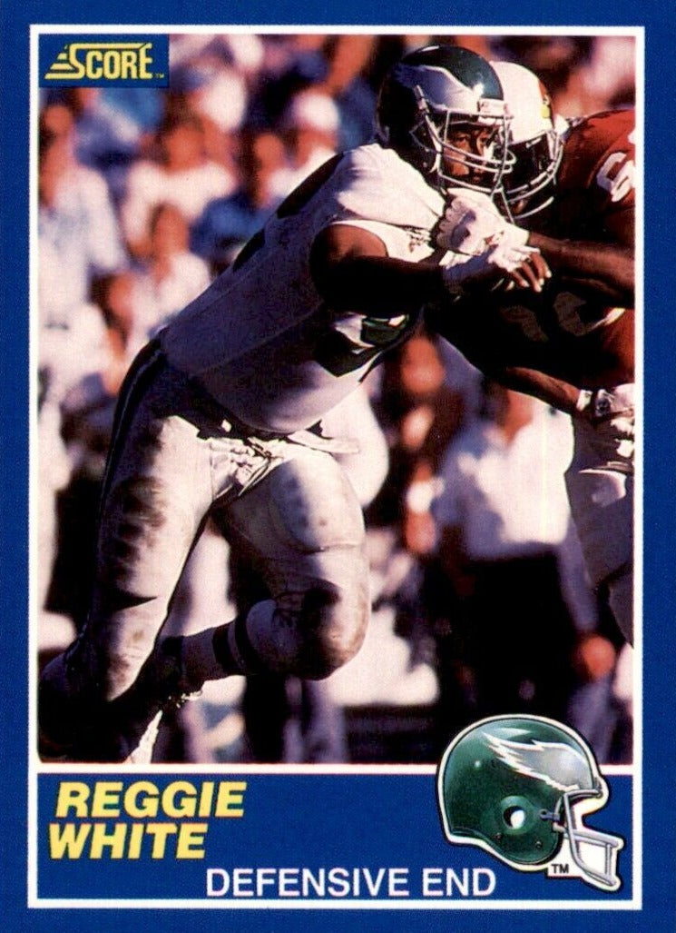 Reggie White 1989 Score Series Mint Card #92