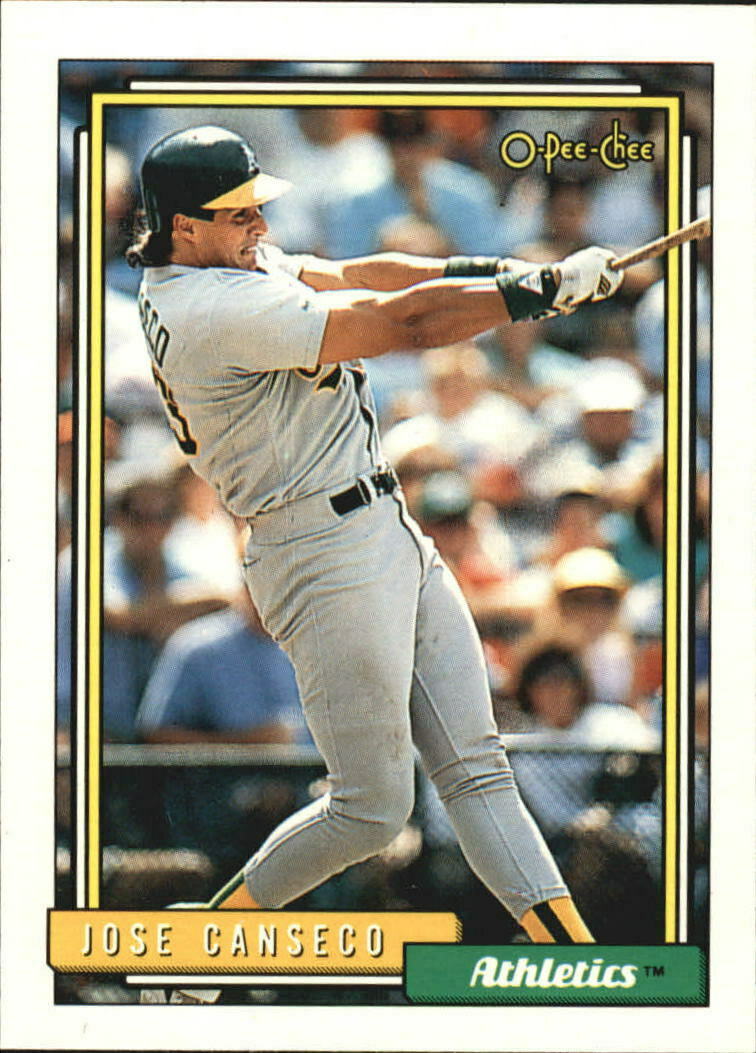 Jose Canseco 1992 O-Pee-Chee Series Mint Card #100