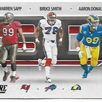 Warren Sapp Bruce Smith Aaron Donald 2021 Score 3D Series Mint Card #307