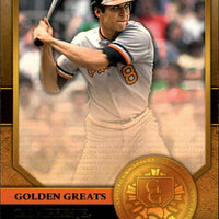 Cal Ripken Jr. 2012 Topps Golden Greats Series Mint Card #GG43