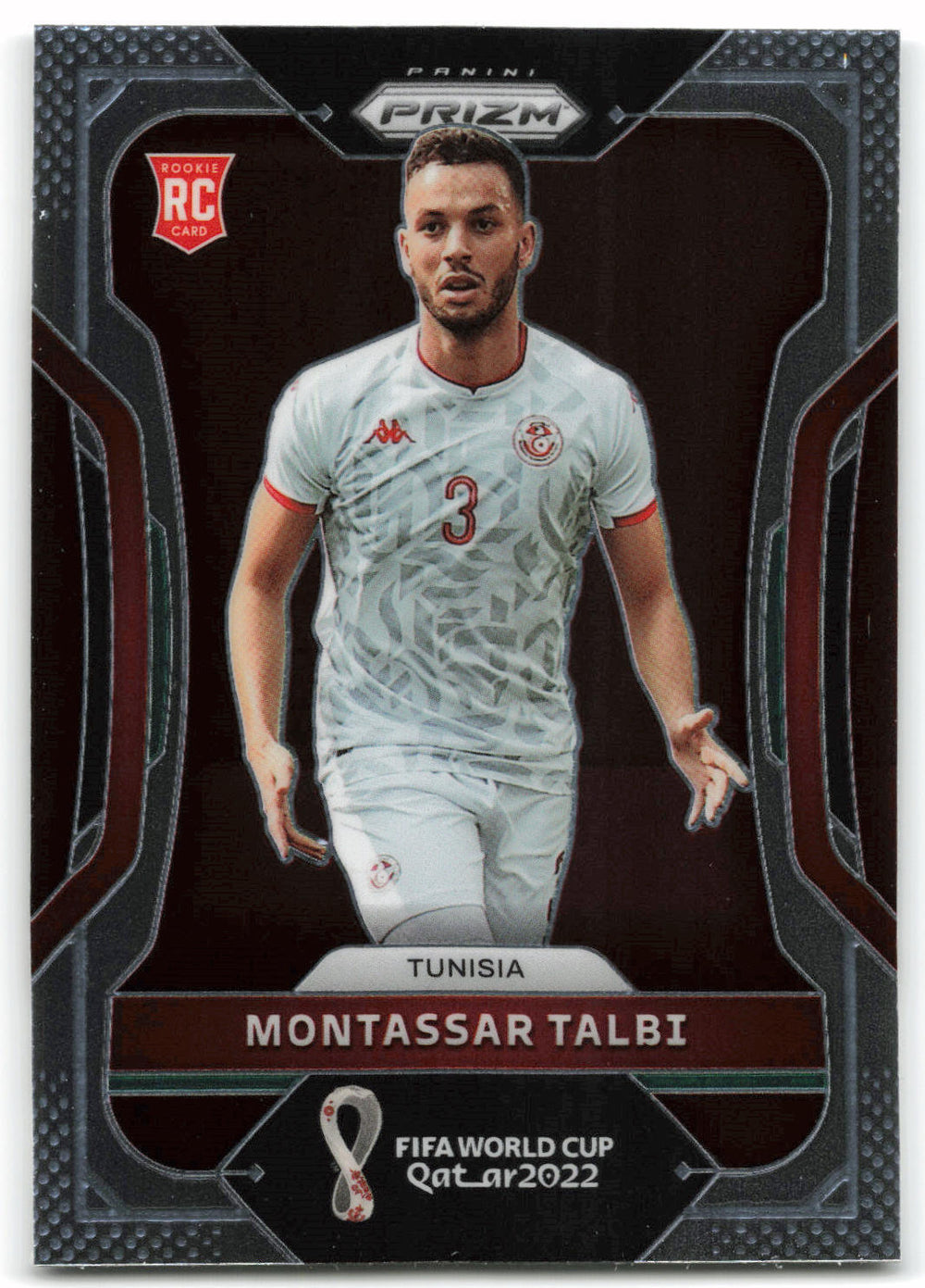 Montassar Talbi 2022 Panini Prizm World Cup Soccer Mint Rookie Card #193