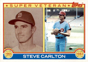 Steve Carlton 1983 Topps Super Veteran Series Mint Card #71