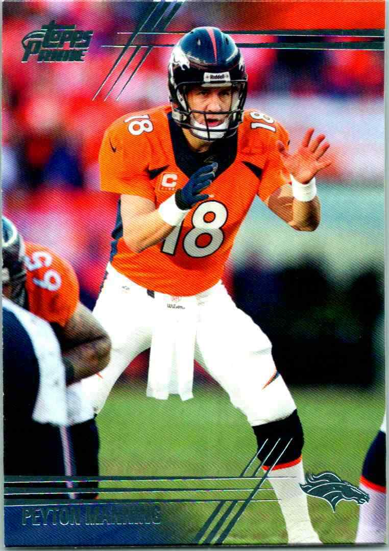 Peyton Manning 2014 Topps Prime Series Mint Card #1