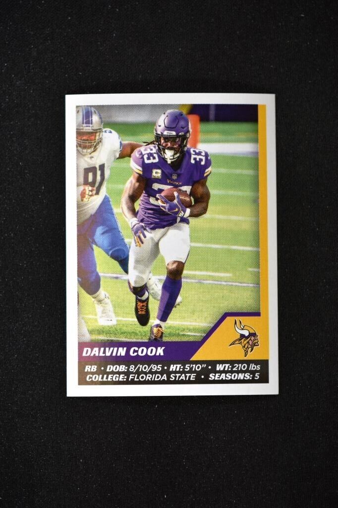 Dalvin Cook 2021 Panini NFL Sticker #413