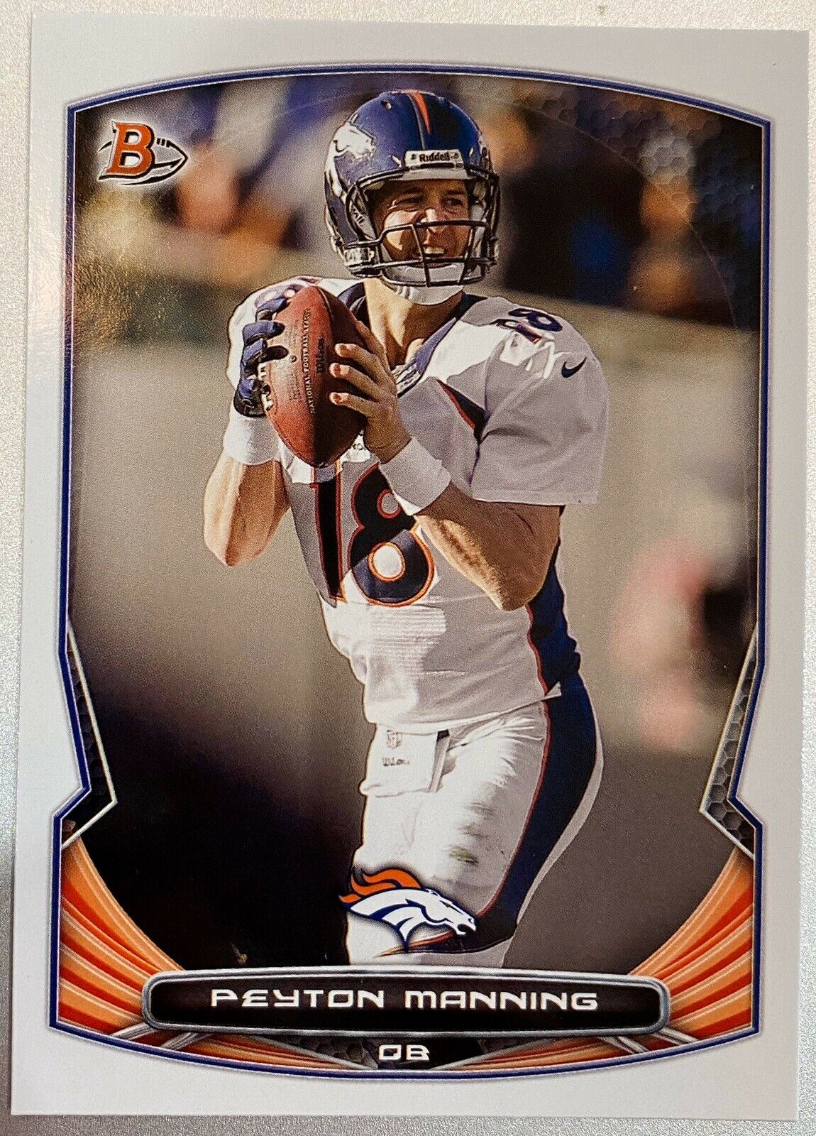 Peyton Manning 2014 Topps Bowman Series Mint Card #80