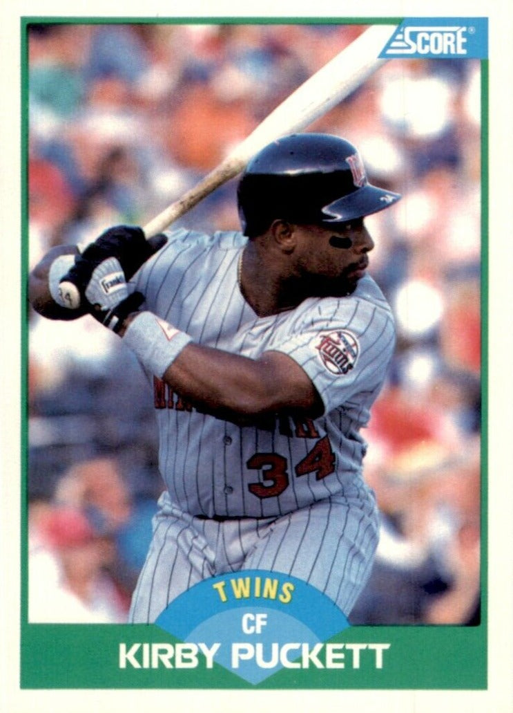 Kirby Puckett 1987 Fleer Series Mint Card #549