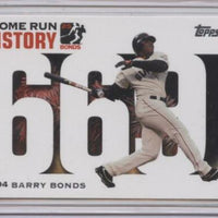 Barry Bonds 2006 Topps Home Run History Series Mint Card #BB-669