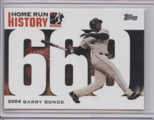 Barry Bonds 2006 Topps Home Run History Series Mint Card #BB-669