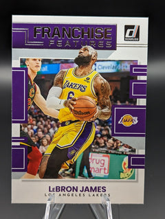 LeBron James 2022 2023 Panini Donruss Franchise Features