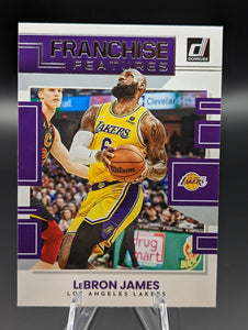 LeBron James 2022 2023 Panini Donruss Franchise Features Series Mint Insert Card #23