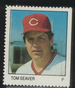 Tom Seaver 1983 Fleer Stamp Series Mint Card