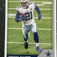 Ezekiel Elliott 2021 Panini NFL Sticker Series Mint Card #58
