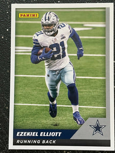 Ezekiel Elliott 2021 Panini NFL Sticker Series Mint Card #58