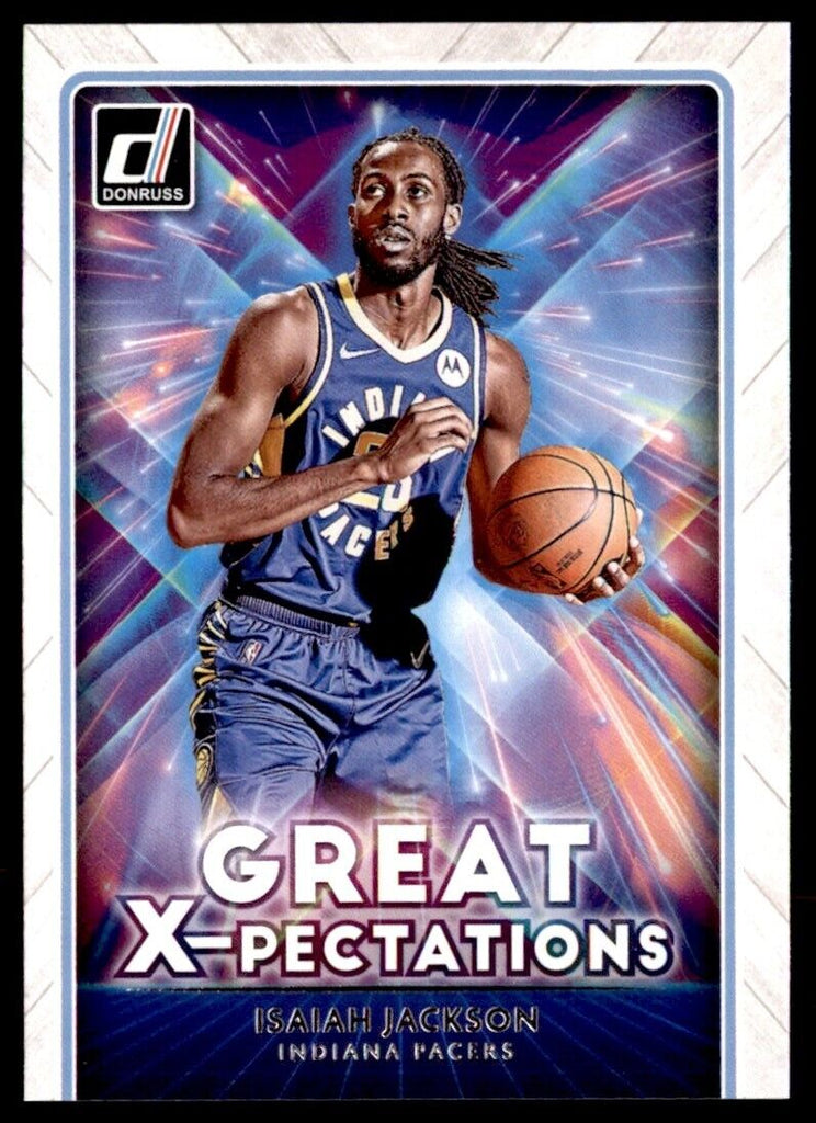 Isaiah Jackson 2021 2022 Panini Donruss Great X-Pectations Series Mint ...