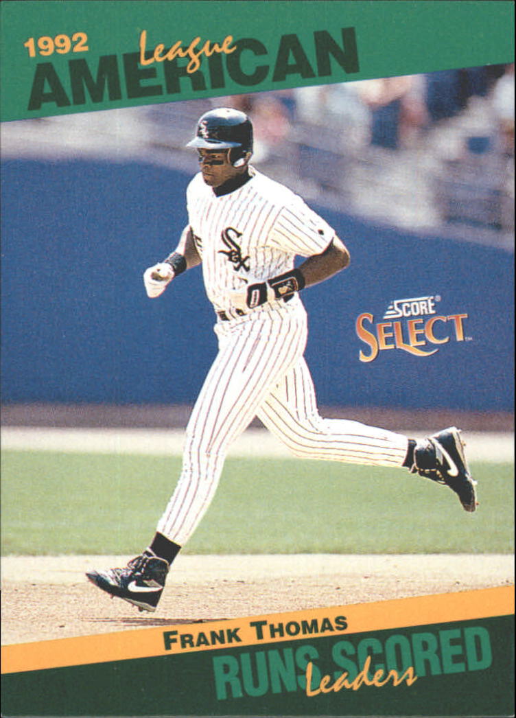 Frank Thomas 1993 Select Stat Leaders Series Mint Card #38