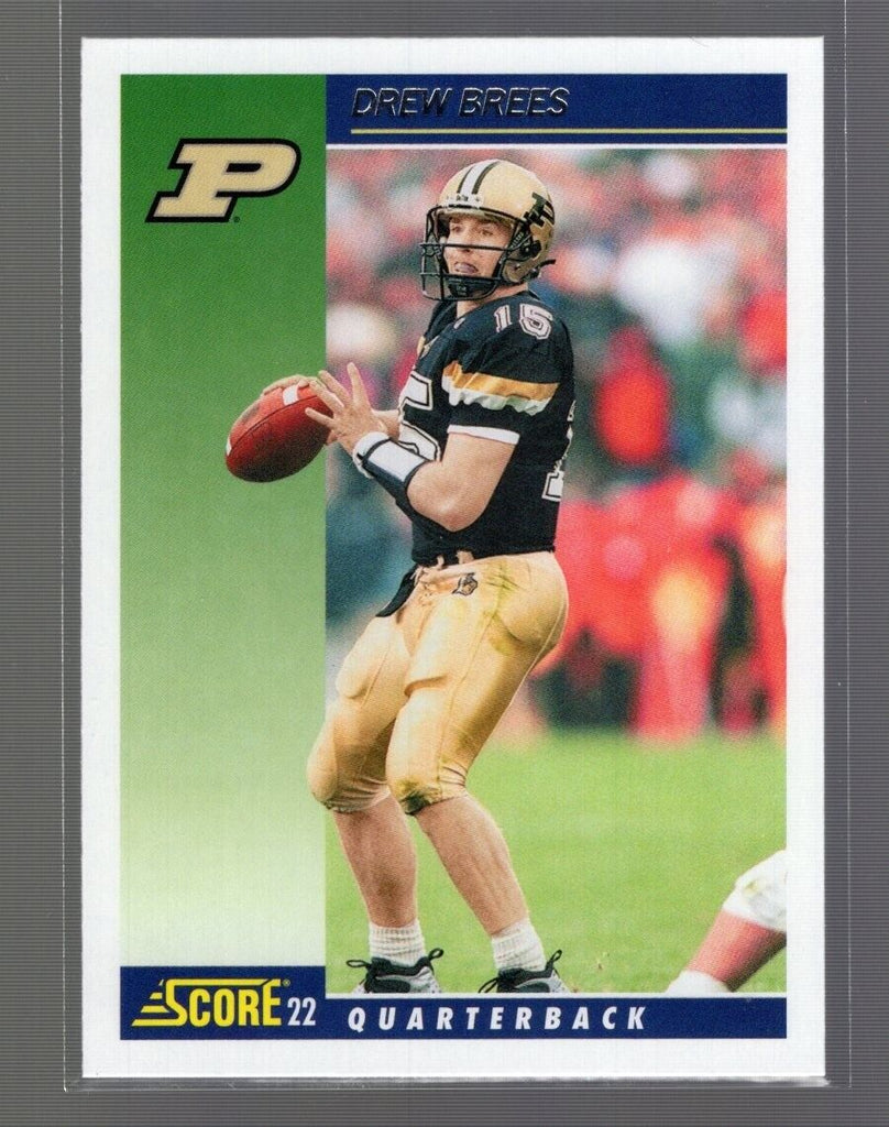 Drew Brees 2022 Panini Chronicles Score Draft Picks Series Mint Card