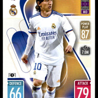 Luka Modric 2021 2022 Topps Match Attax UEFA Champions League Series Mint Card #236