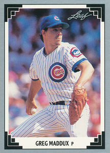 Greg Maddux 1991 Leaf Series Mint Card #127