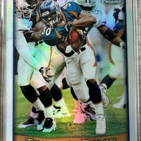 Terrell Davis 1999 Topps Chrome Refractor Series Mint Card #100