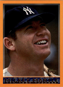 Mickey Mantle 2006 Topps Mantle Collection Series Mint Card #MM1998