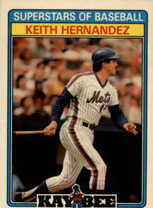 Keith Hernandez 1987 Topps Kay-Bee Series Card #17