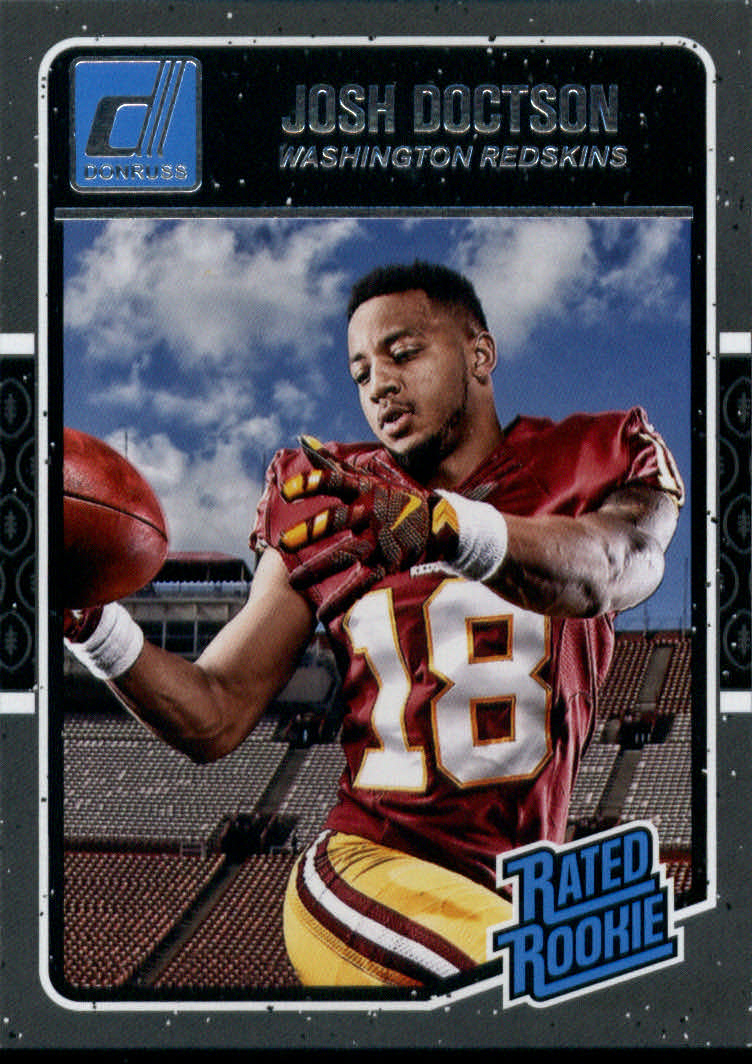 Josh Doctson 2016 Donruss Rated Rookie Series Mint ROOKIE Card #378
