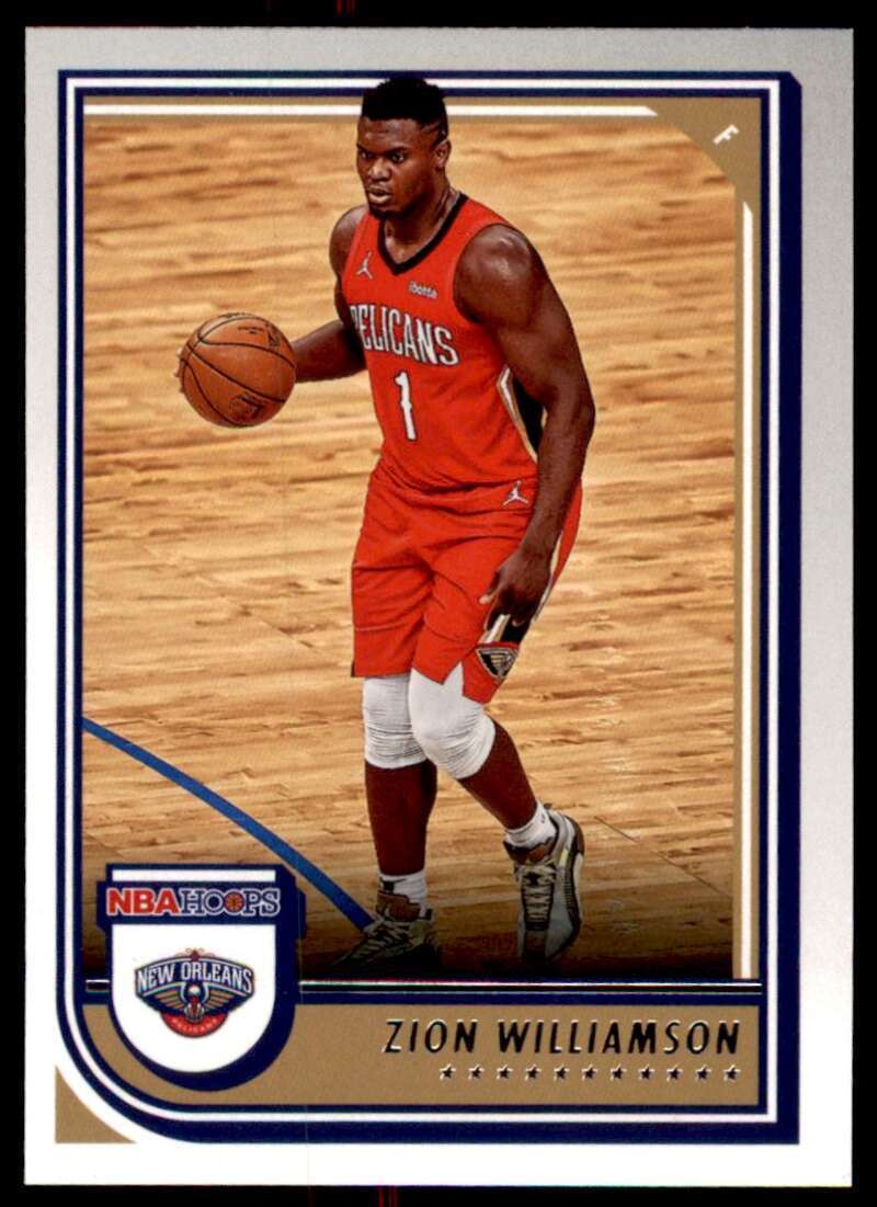 Zion Williamson 2022 2023 Panini Hoops Basketball Series Mint Card #147