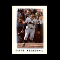 Keith Hernandez 1986 Topps Mini Major League Leaders Series Card #53