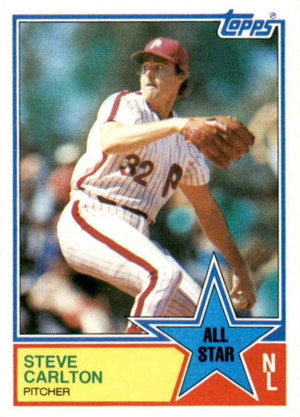 Steve Carlton 1980 Topps ML Baseball Card #210 Cardinals B