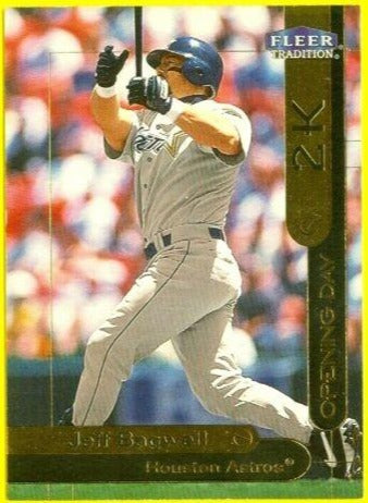 Jeff Bagwell 2000 Fleer Tradition Opening Day 2K Series Mint Card #12