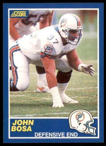 John Bosa 1989 Score Series Mint Card #44