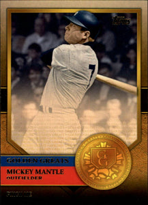 Mickey Mantle 2012 Topps Golden Greats Series Mint Card #GG-32