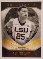 Ben Simmons 2021 2022 Panini Prizm Draft Picks Brilliance Series Mint Card #15
