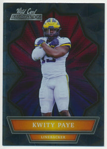 Kwity Paye 2021 Wild Card Alumination Black Mint Rookie Card #ABC-28