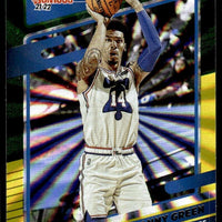 Danny Green 2021 2022 Panini Donruss Green and Yellow Laser Series Mint Card #176