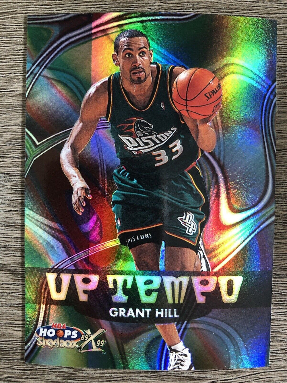 Grant Hill 1999 2000 Skybox NBA Hoops Decade Up Tempo Series Mint Card  #13UT