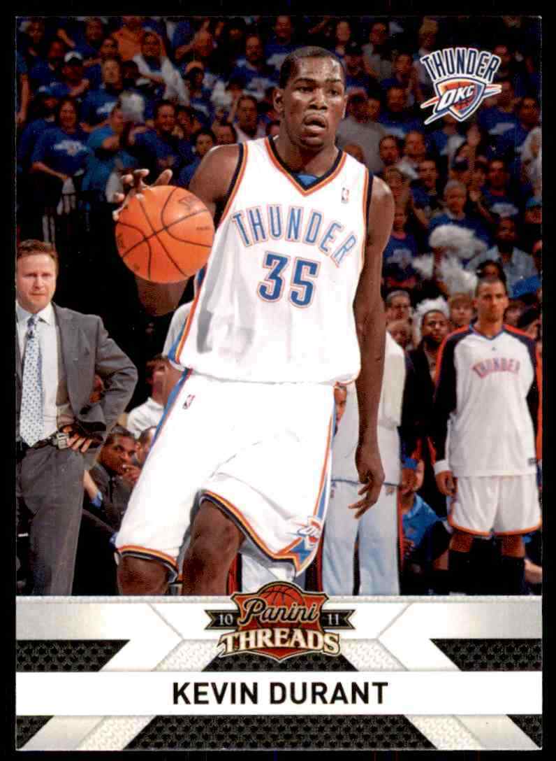 Kevin Durant 2010 2011 Panini Threads Series Mint Card #55