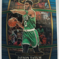 Jayson Tatum 2021 2022 Panini Select Concourse Blue Series Mint Insert Card #77
