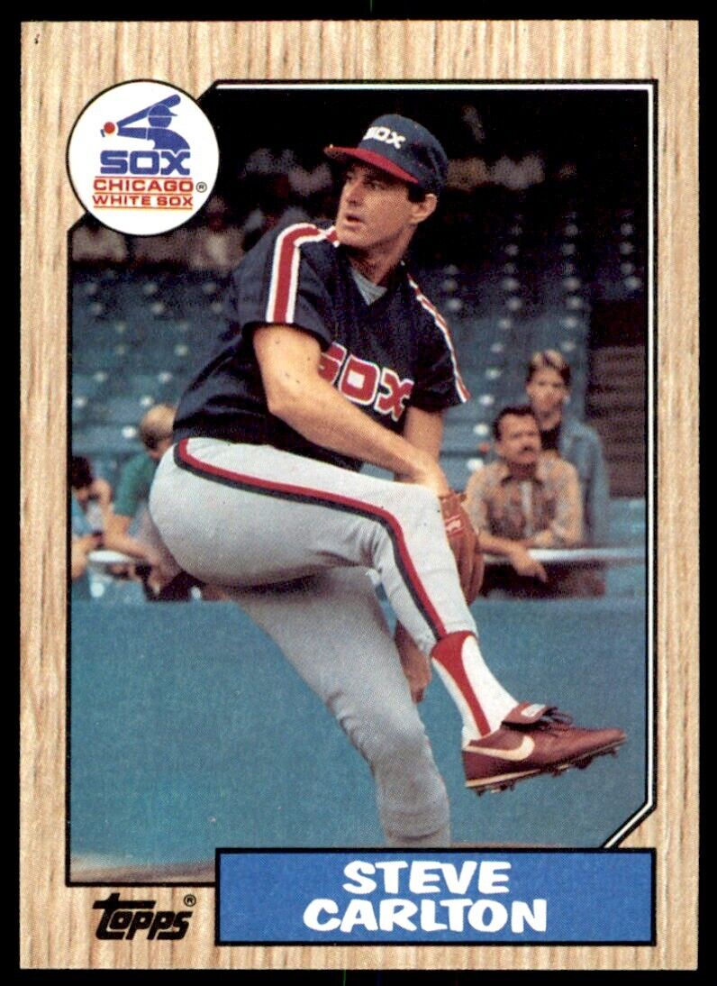 Steve Carlton 1987 Topps Series Mint Card #718