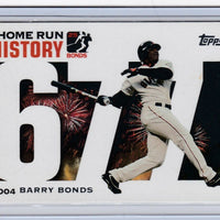 Barry Bonds 2006 Topps Home Run History Series Mint Card #BB-677