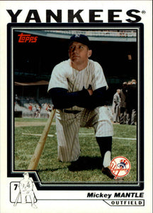 Mickey Mantle 2006 Topps Mantle Collection Series Mint Card #MM2004