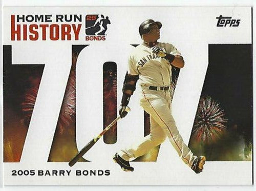 Barry Bonds 2006 Topps Home Run History Series Mint Card #BB-707