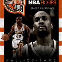 Gary Payton 2013 2014  Panini Hoops Hall of Fame Heroes Series Mint Card #25