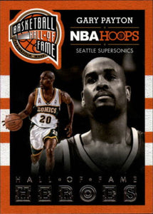 Gary Payton 2013 2014  Panini Hoops Hall of Fame Heroes Series Mint Card #25